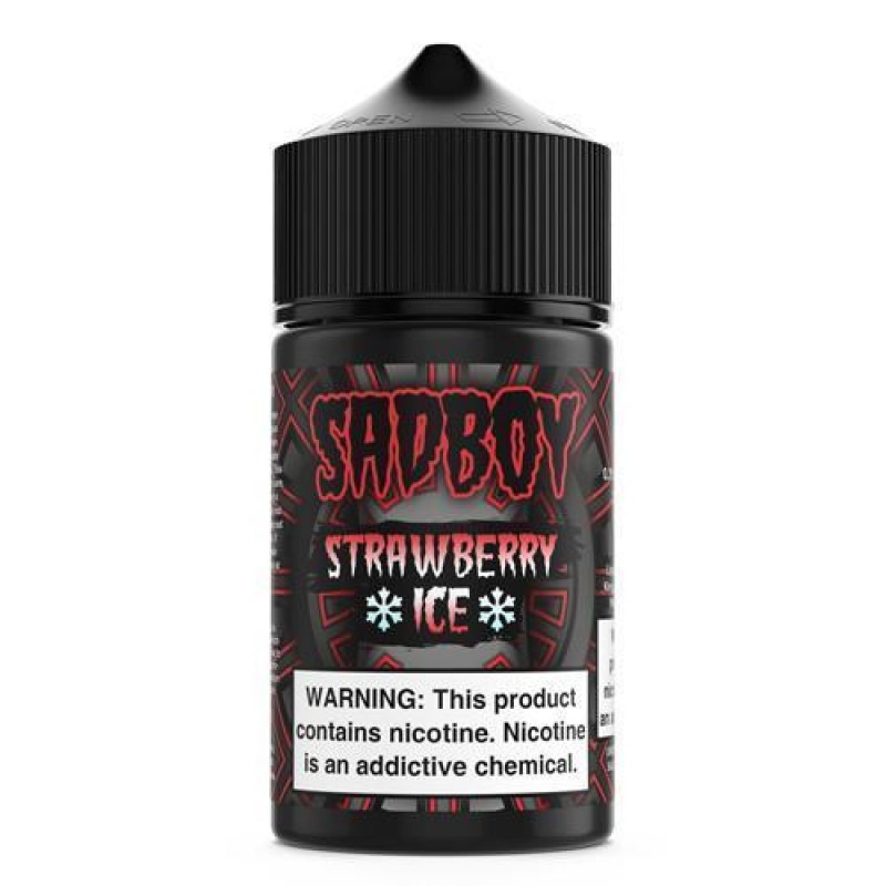 Strawberry Ice by Sadboy E-Liquid 60ml
