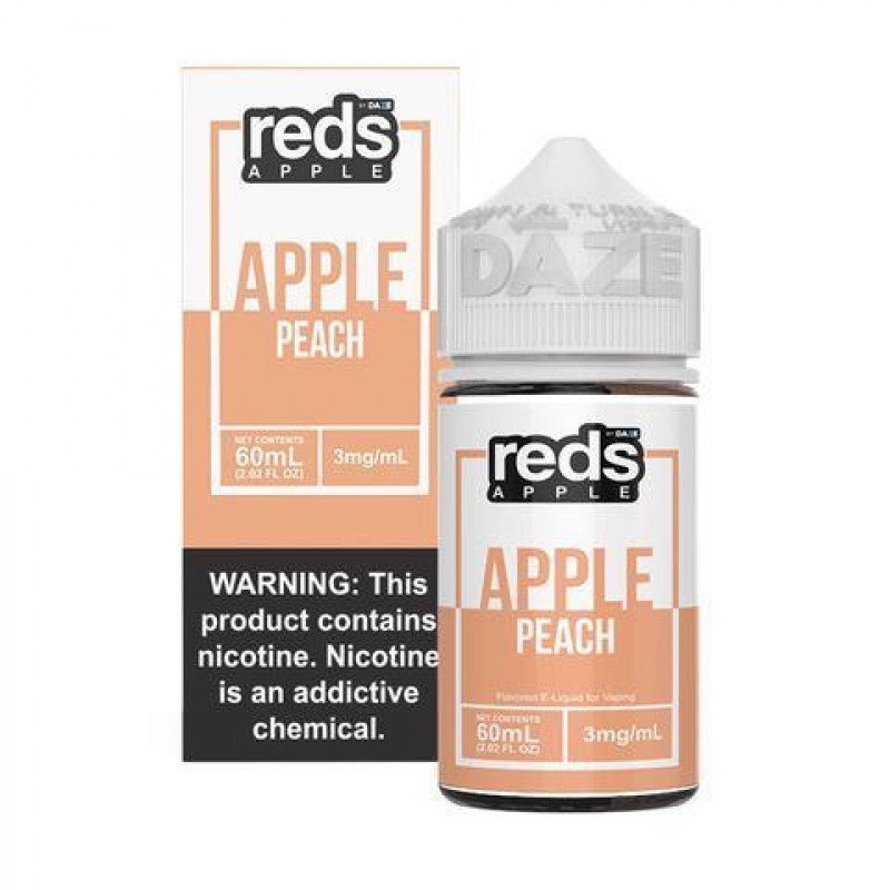 Reds Apple Peach by VAPE 7 DAZE E-Liquid 60ml