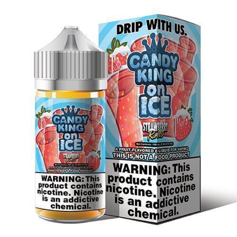 Strawberry Rolls by Candy King On ICE 100ml