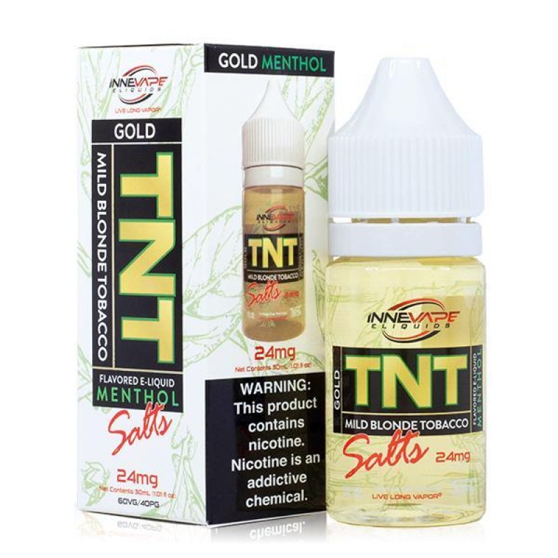 TNT Gold Menthol by Innevape Salt 30ml