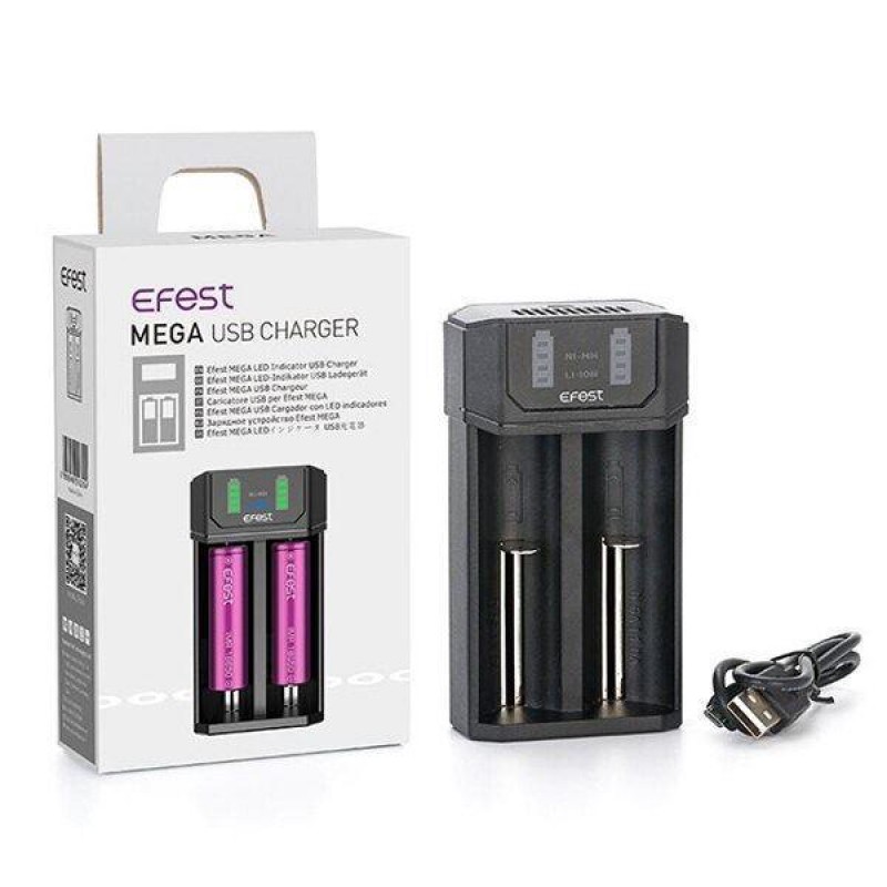 Efest Mega USB Charger (2-Bay)