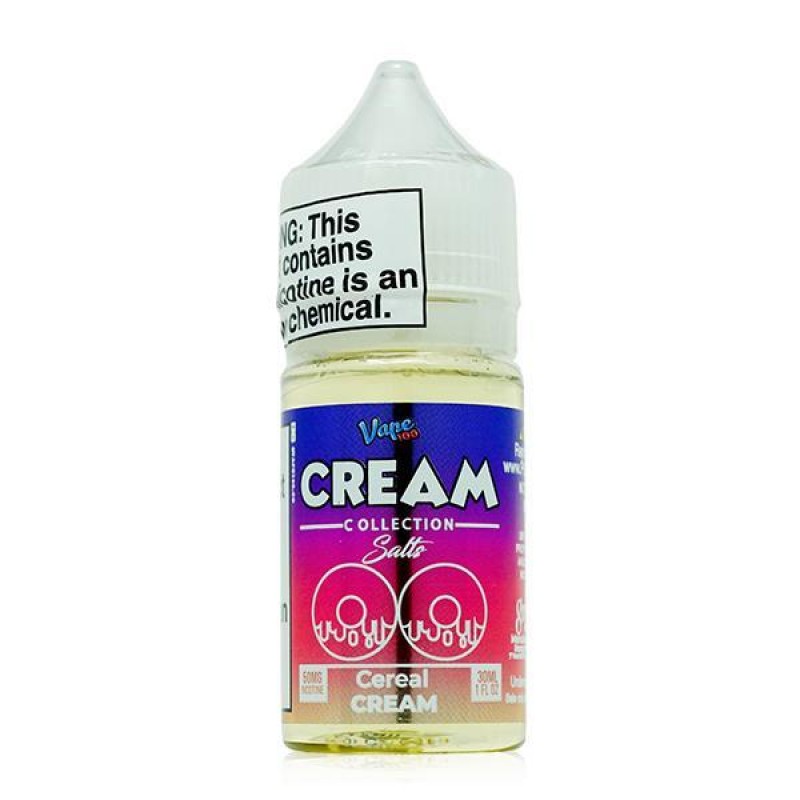 Cereal Cream by Vape 100 Cream Salt E-Liquid 30mL