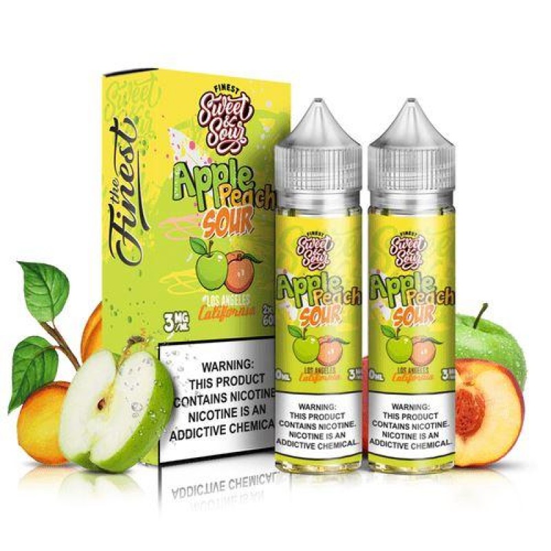 Apple Peach Sour by Finest Sweet & Sour 120ml