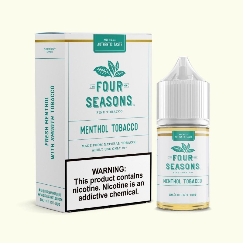 Menthol Tobacco by Four Seasons 30ML