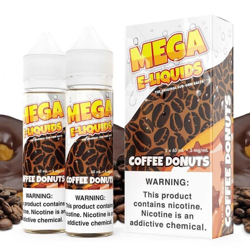 Coffee Donuts by MEGA SUB OHM SALT SERIES 2X 60ML