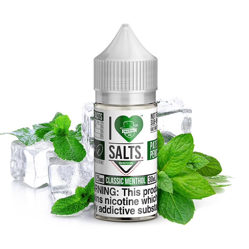 Classic Menthol Salt by Mad Hatter EJuice 30ml
