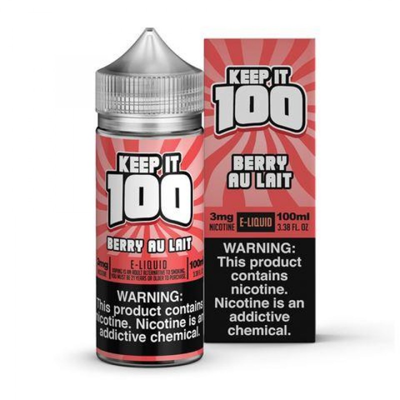 Berry Au Lait by Keep It 100 E-Juice 100ml