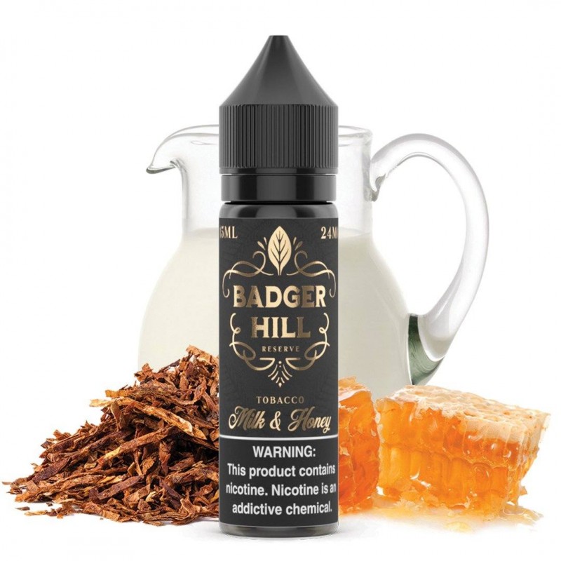 Milk and Honey by BADGER HILL RESERVE SALTS 15ml