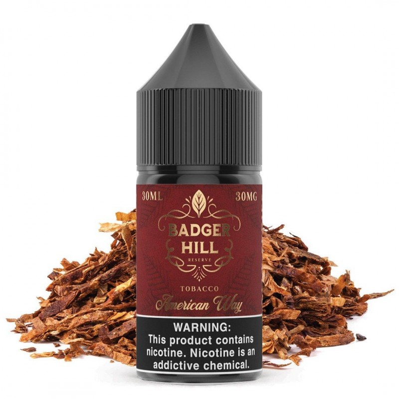 American Way by BADGER HILL RESERVE SALTS 30ml