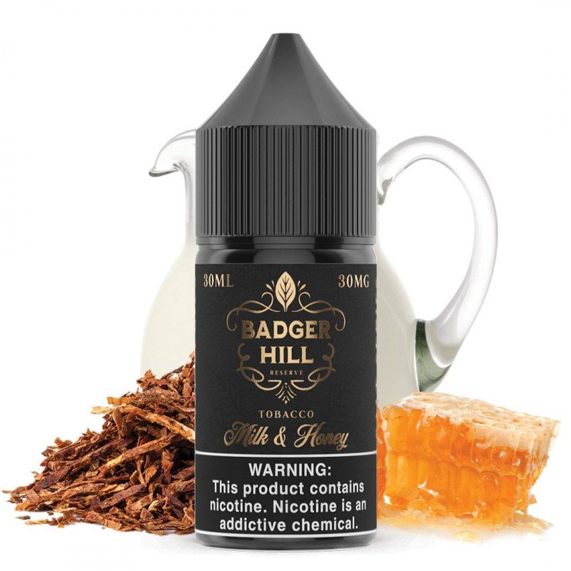 Milk and Honey by BADGER HILL RESERVE SALTS 30ml