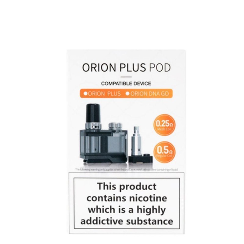 Lost Vape Orion Plus DNA Pod Cartridge Pack (Inclu...