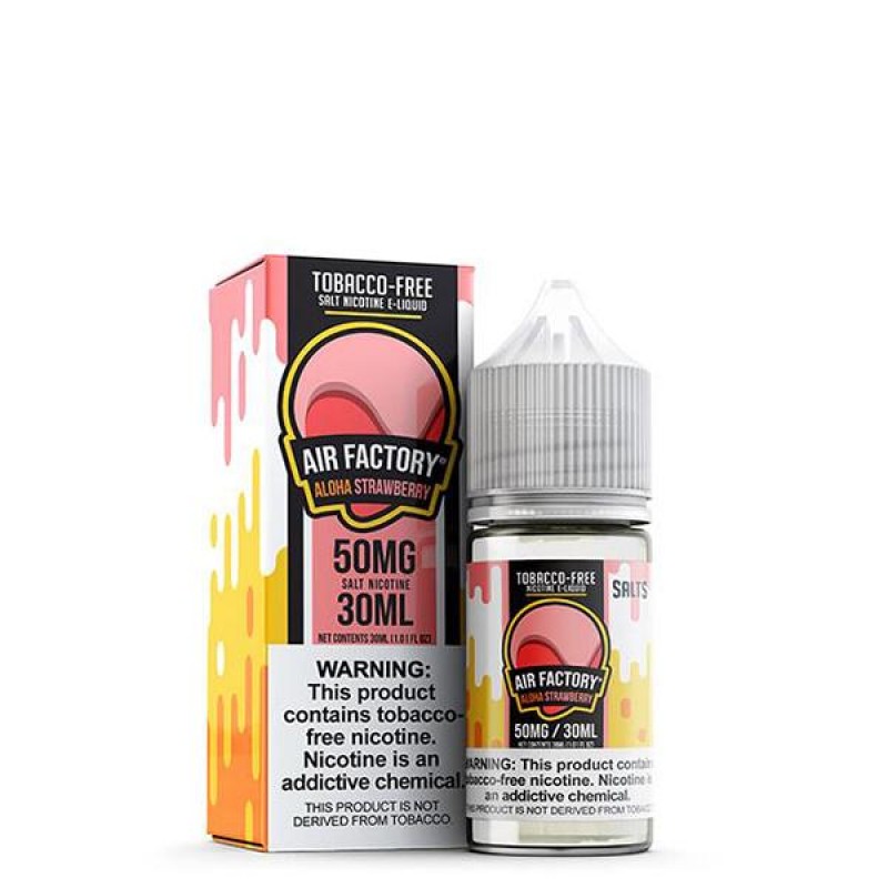 Aloha Strawberry by Air Factory Salt Synthetic Nic...
