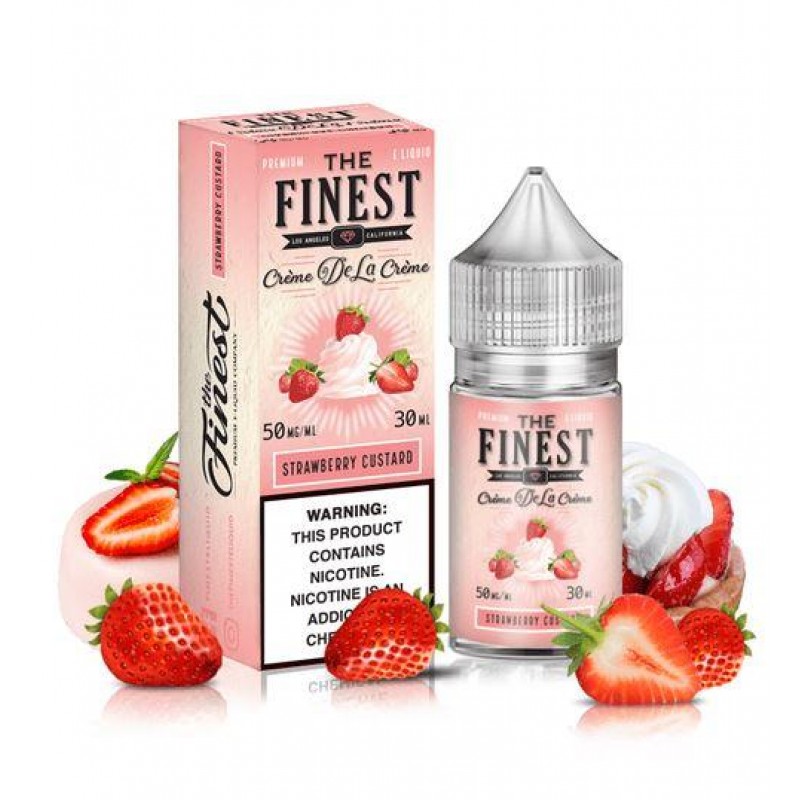 Strawberry Custard by Finest SaltNic Series 30ML