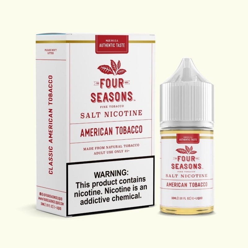 American Tobacco by Four Seasons Salt 30ML